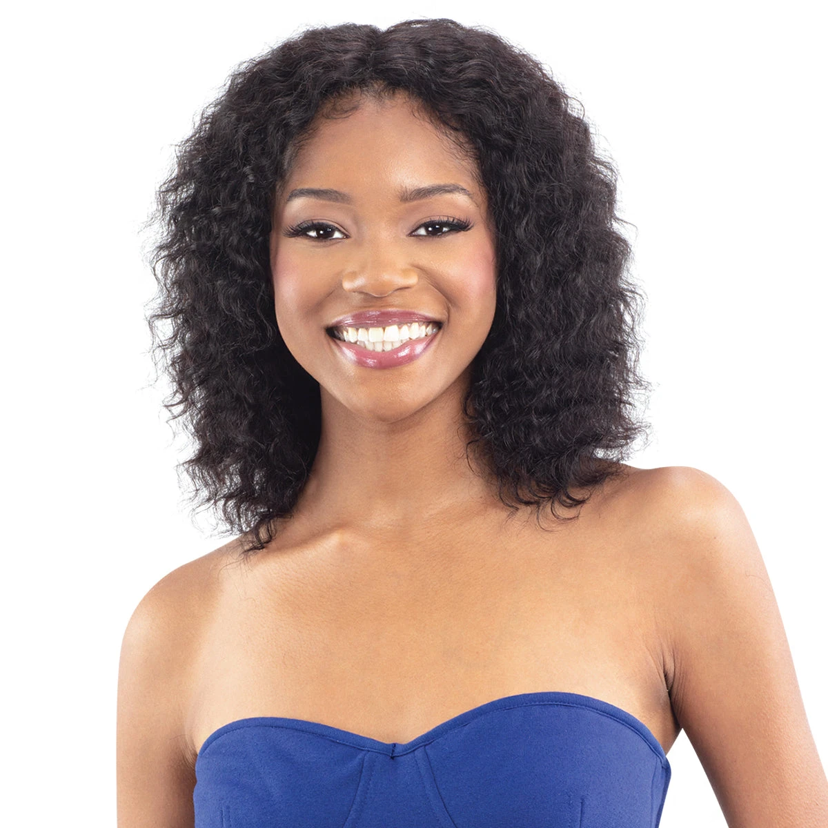 Naked Nature 100% Brazilian WET & WAVY Natural Hair HD Lace Front Wig - PETAL 1 Naked Nature 100% Brazilian WET & WAVY Natural Hair HD Lace Front Wig - PETAL