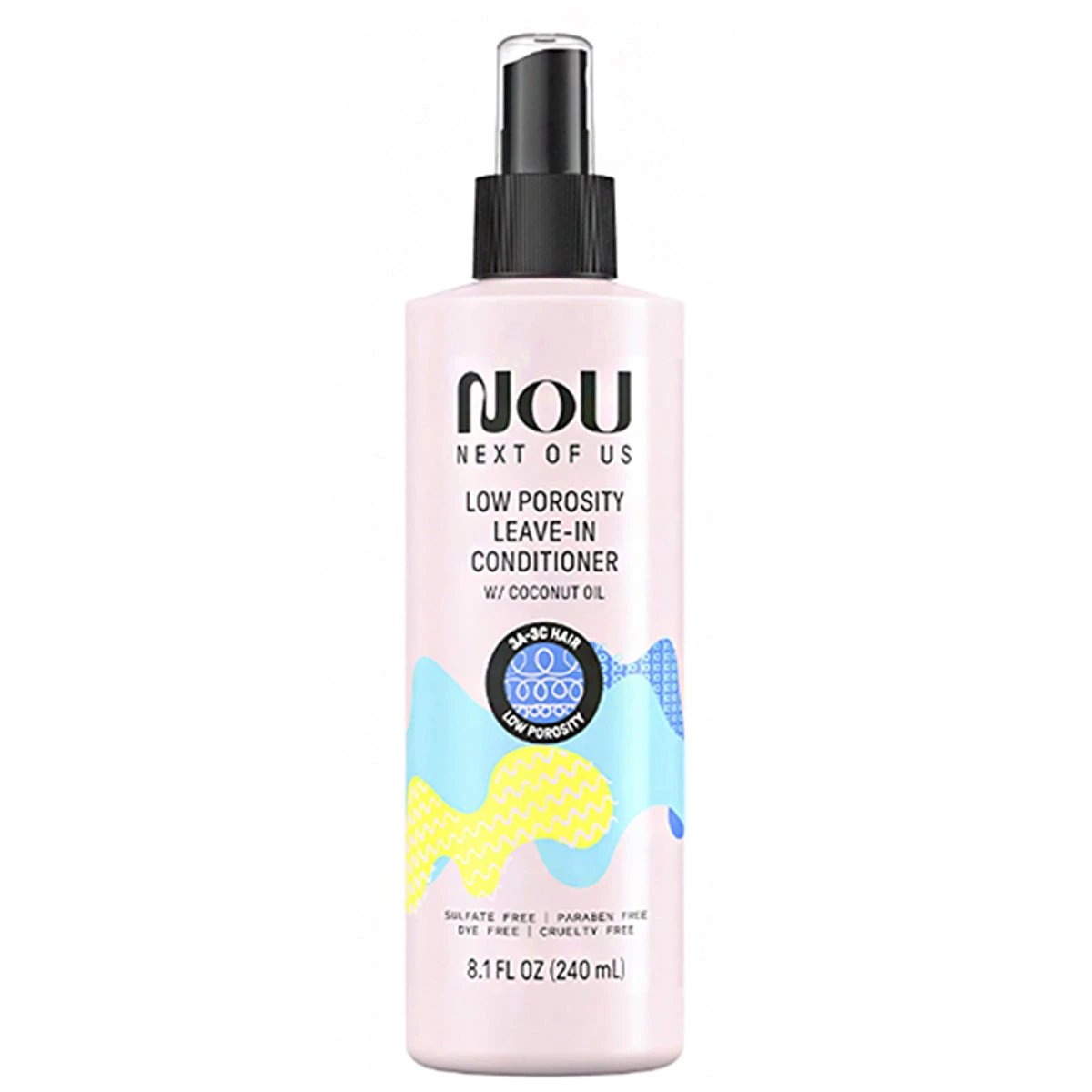 NOU Low Porosity Leave In Conditioner 8.1oz 1 NOU Low Porosity Leave In Conditioner 8.1oz