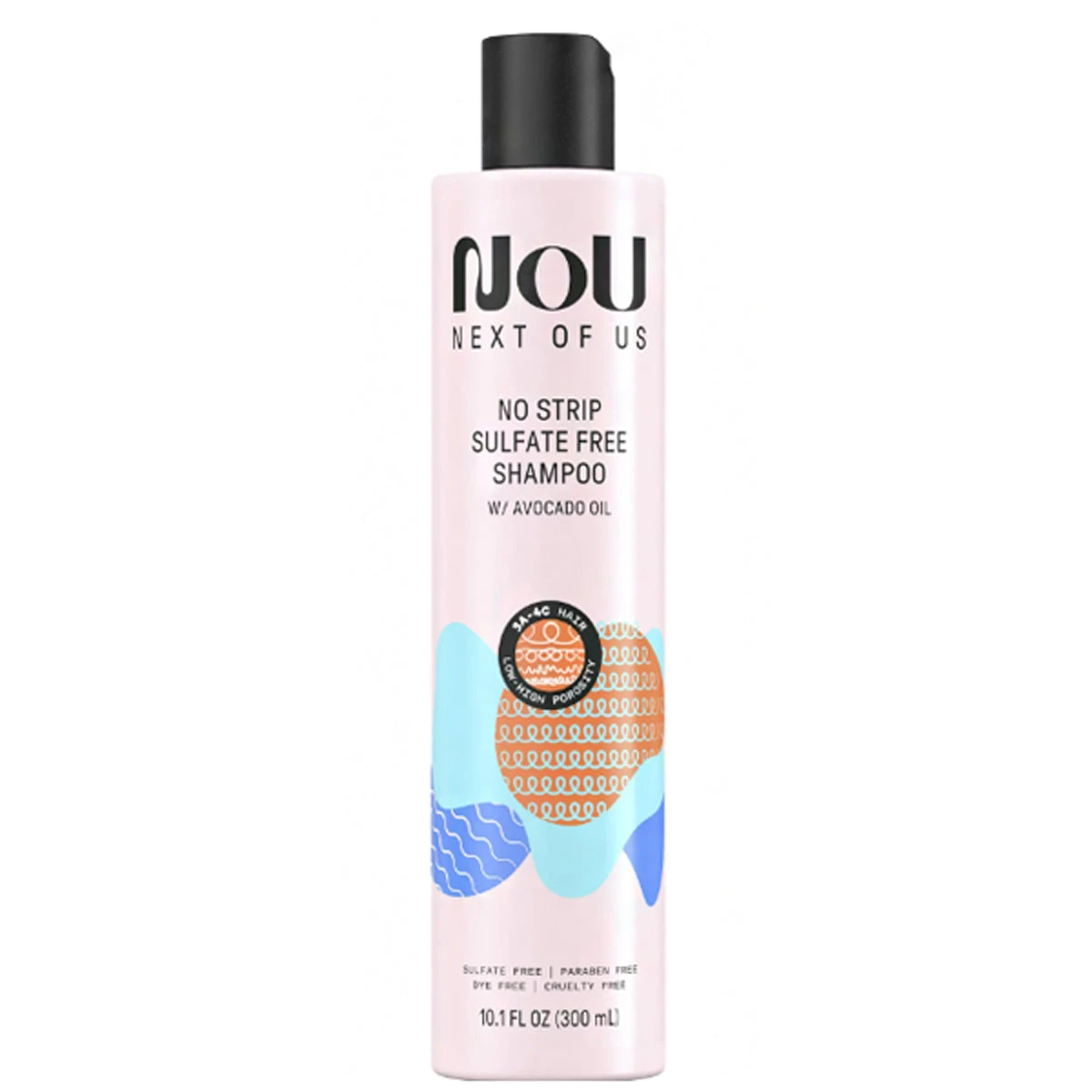 NOU No Strip Sulfate Free Shampoo 10.1oz 1 NOU No Strip Sulfate Free Shampoo 10.1oz