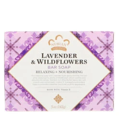 Nubian Heritage Lavender & Wildflowers Bar Soap 5oz