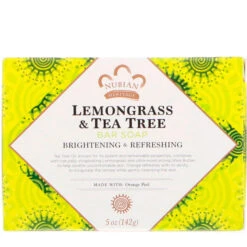 Nubian Heritage Lemongrass & Tea Tree Soap 5oz