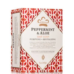 Nubian Heritage Peppermint & Aloe Bar Soap 5oz