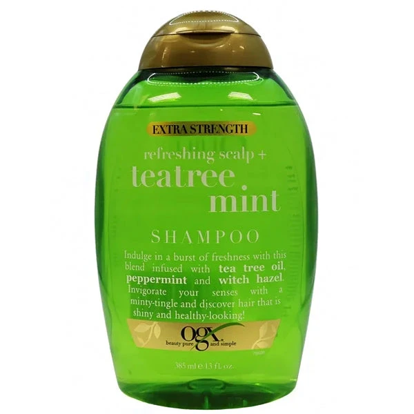 OGX Refreshing Scalp Teatree Mint Shampoo 13oz 1 OGX Refreshing Scalp Teatree Mint Shampoo 13oz