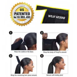 Organique Pony Pro Mastermix Pony Wrap - MERMAID WAVE 36 7 Organique Pony Pro Mastermix Pony Wrap - MERMAID WAVE 36 -Wigs Online Shop organique pony pro mastermix pony wrap mermaid wave 36 3