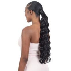 Organique Pony Pro Mastermix Pony Wrap - WAVY CRIMP CURL 22 -Wigs Online Shop organique pony pro mastermix pony wrap wavy crimp curl 22 3