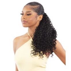 Organique Pony Pro Secret Pocket Mastermix Weave Ponytail - WATER CURL 18 6 Organique Pony Pro Secret Pocket Mastermix Weave Ponytail - WATER CURL 18 -Wigs Online Shop organique pony pro secret pocket mastermix weave ponytail water curl 18 2