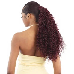 Organique Pony Pro Secret Pocket Mastermix Weave Ponytail - WATER CURL 18 7 Organique Pony Pro Secret Pocket Mastermix Weave Ponytail - WATER CURL 18 -Wigs Online Shop organique pony pro secret pocket mastermix weave ponytail water curl 18 3