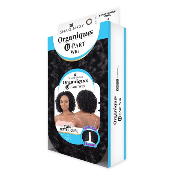 Organique Synthetic Hair U Part Wig - TWIST WATER CURL 3 Organique Synthetic Hair U Part Wig - TWIST WATER CURL - Image 3