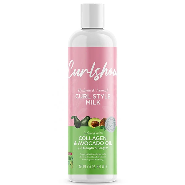 ORS Curlshow Curl Style Milk Infused With Collagen & Avocado Oil 16oz 1 ORS Curlshow Curl Style Milk Infused With Collagen & Avocado Oil 16oz