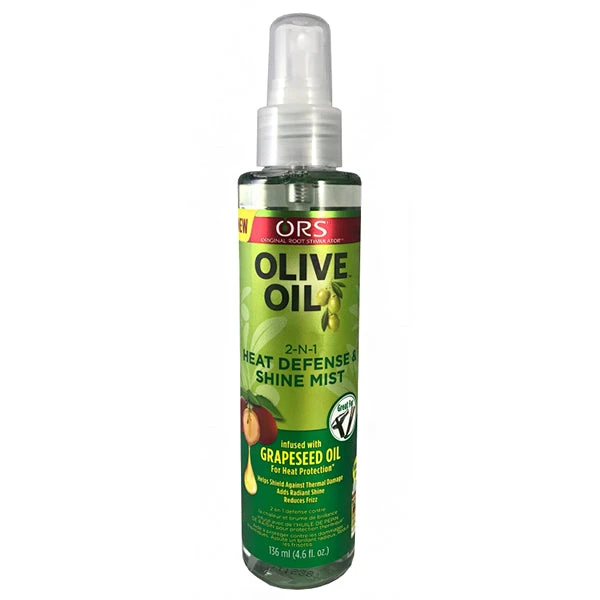 ORS Olive Oil Thermalast 2-N-1 Heat Defense & Shine MIst 4.6oz 1 ORS Olive Oil Thermalast 2-N-1 Heat Defense & Shine MIst 4.6oz