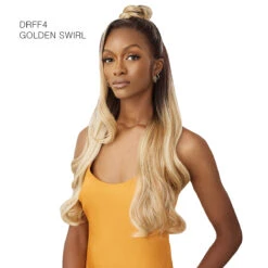 Outre Airtied Human Hair Blend 13x6 Glueless HD Lace Frontal Wig - HHB GLAM WAVES 28 -Wigs Online Shop outre airtied human hair blend 13x6 glueless hd lace frontal wig hhb glam waves 28 2