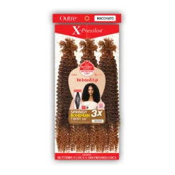 Outre Synthetic Braid - X PRESSION TWISTED UP 3X SPRINGY BOHEMIAN TWIST 16 5 Outre Synthetic Braid - X PRESSION TWISTED UP 3X SPRINGY BOHEMIAN TWIST 16 -Wigs Online Shop outre braid x pression twisted up 3x springy bohemian twist 16 2