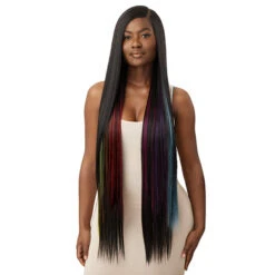 Outre Color Bomb Synthetic Hair HD Lace Front Wig - MIRAJ