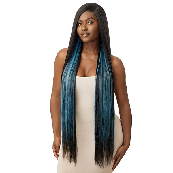 Outre Color Bomb Synthetic Hair HD Lace Front Wig - MIRAJ 5 Outre Color Bomb Synthetic Hair HD Lace Front Wig - MIRAJ - Image 5