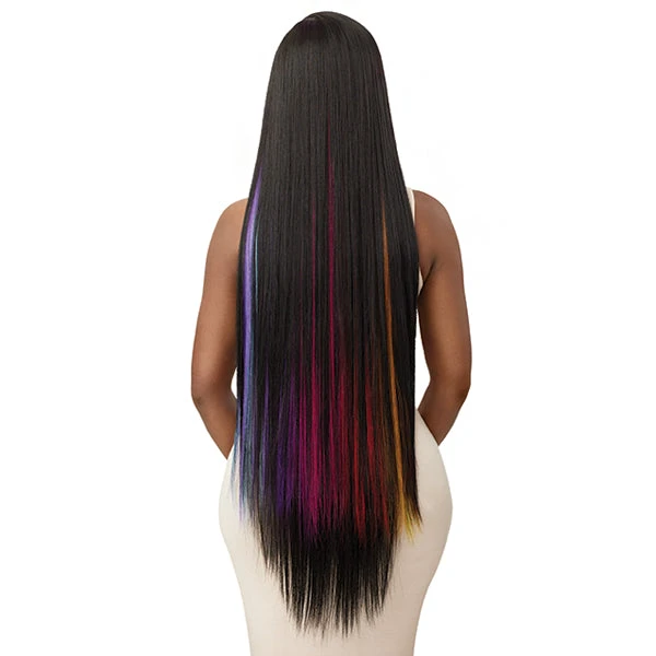 Outre Color Bomb Synthetic Hair HD Lace Front Wig - MIRAJ 8 Outre Color Bomb Synthetic Hair HD Lace Front Wig - MIRAJ - Image 8