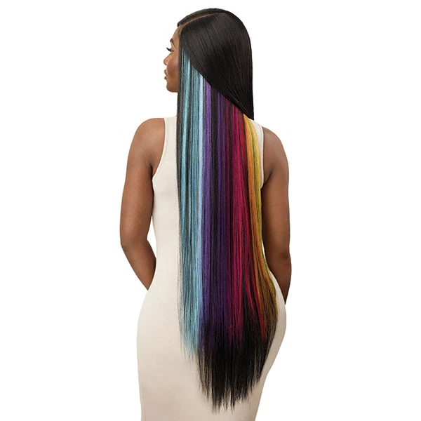 Outre Color Bomb Synthetic Hair HD Lace Front Wig - MIRAJ 9 Outre Color Bomb Synthetic Hair HD Lace Front Wig - MIRAJ - Image 9