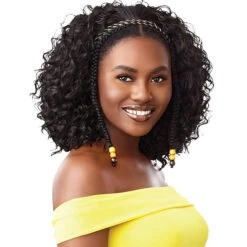 Outre Converti Cap Synthetic Hair Wig - TROPICAL TENDRILS -Wigs Online Shop outre converti cap synthetic hair wig tropical tendrils 4