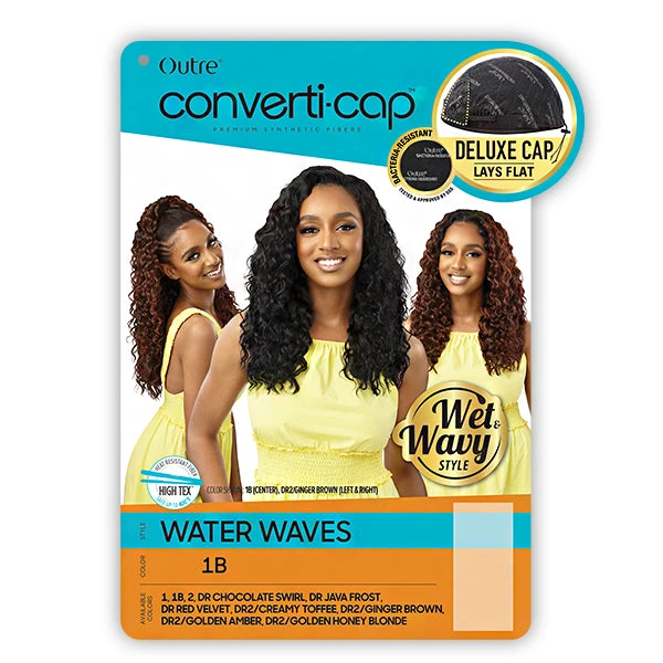 Outre Converti Cap Synthetic Hair Wig - WATER WAVES 8 Outre Converti Cap Synthetic Hair Wig - WATER WAVES - Image 8