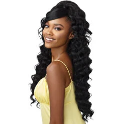 Outre Converti Cap Synthetic Hair Wig - WAVY BABY -Wigs Online Shop outre converti cap synthetic hair wig wavy baby 5