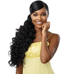 Outre Converti Cap Synthetic Hair Wig - WAVY BABY -Wigs Online Shop outre converti cap synthetic hair wig wavy baby 6
