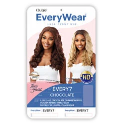 Outre EveryWear Synthetic HD Lace Front Wig - EVERY 7 -Wigs Online Shop outre everywear synthetic hd lace front wig every 7 4