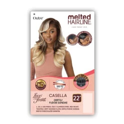 Outre Melted Hairline Synthetic Glueless HD Lace Front Wig - CASELLA -Wigs Online Shop outre melted hairline synthetic glueless hd lace front wig casella 5