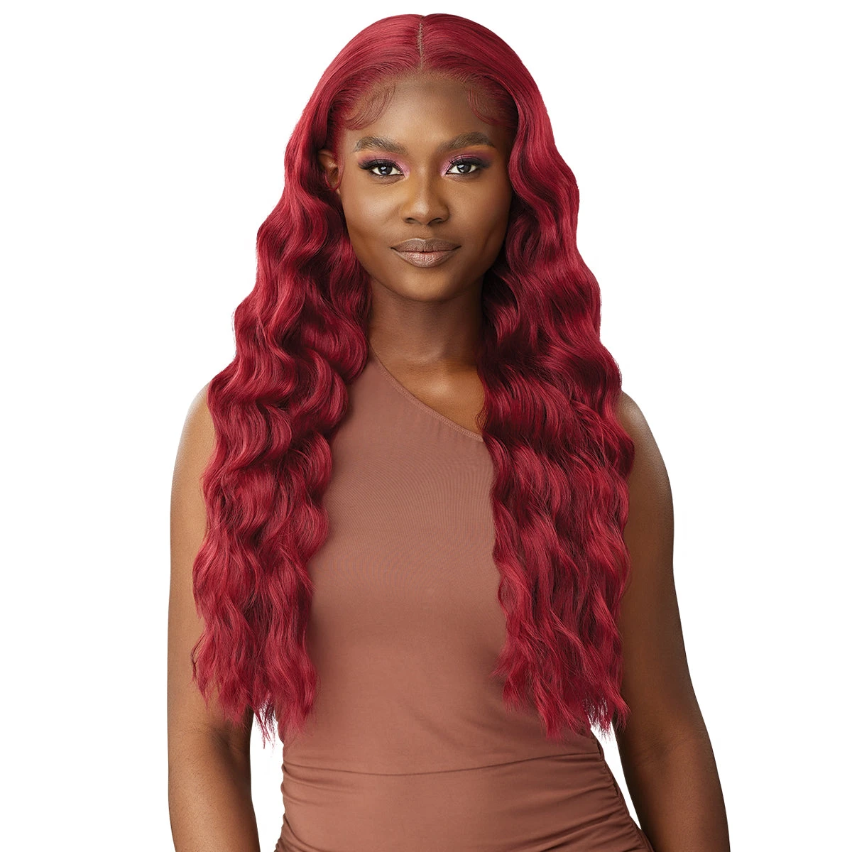 Outre Melted Hairline Synthetic Glueless HD Lace Front Wig - JOSS 1 Outre Melted Hairline Synthetic Glueless HD Lace Front Wig - JOSS