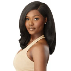 Outre Melted Hairline Synthetic Glueless HD Lace Front Wig - SAMIRA 8 Outre Melted Hairline Synthetic Glueless HD Lace Front Wig - SAMIRA -Wigs Online Shop outre melted hairline synthetic glueless hd lace front wig samira 2