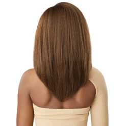 Outre Melted Hairline Synthetic Glueless HD Lace Front Wig - SAMIRA 10 Outre Melted Hairline Synthetic Glueless HD Lace Front Wig - SAMIRA -Wigs Online Shop outre melted hairline synthetic glueless hd lace front wig samira 4