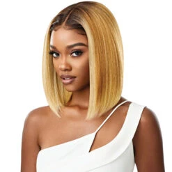Outre Melted Hairline Synthetic HD Lace Front Wig - ISABELLA -Wigs Online Shop outre melted hairline synthetic hd lace front wig isabella 4