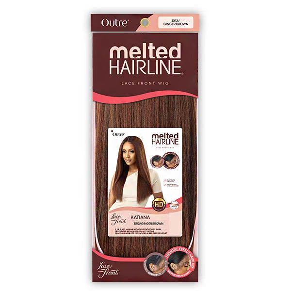 Outre Melted Hairline Synthetic HD Lace Front Wig - KATIANA 7 Outre Melted Hairline Synthetic HD Lace Front Wig - KATIANA - Image 7