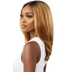 Outre Melted Hairline Synthetic HD Lace Front Wig - MARTINA -Wigs Online Shop outre melted hairline synthetic hd lace front wig martina 2