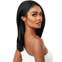 Outre Melted Hairline Synthetic HD Lace Front Wig - MARTINA -Wigs Online Shop outre melted hairline synthetic hd lace front wig martina 4