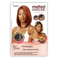 Outre Melted Hairline Synthetic HD Lace Front Wig - MYRANDA -Wigs Online Shop outre melted hairline synthetic hd lace front wig myranda 5
