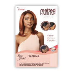 Outre Melted Hairline Synthetic HD Lace Front Wig - SABRINA -Wigs Online Shop outre melted hairline synthetic hd lace front wig sabrina 5
