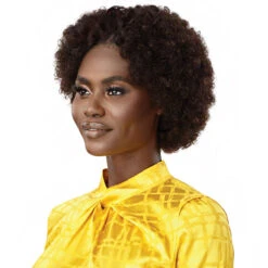 Outre Mytresses Gold Label 100% Unprocessed Human Hair U Part Leave Out Wig - HH NATURAL AFRO -Wigs Online Shop outre mytresses gold human hair u part leave out wig hh natural afro 2