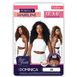 Outre Perfect Hairline Synthetic 13x6 HD Lace Wig - DOMINICA -Wigs Online Shop outre perfect hairline hd lace wig dominica 5