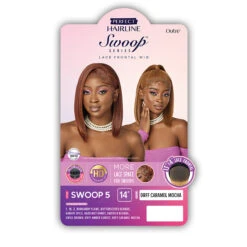 Outre Perfect Hairline Swoop Synthetic 13x4 Glueless HD Lace Frontal Wig - SWOOP 5 -Wigs Online Shop outre perfect hairline swoop synthetic 13x4 glueless hd lace frontal wig swoop 5 5