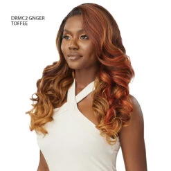 Outre Perfect Hairline Synthetic Glueless 13x6 HD Lace Wig - ARIA -Wigs Online Shop outre perfect hairline synthetic glueless hd lace wig aria 13x6 lace frontal 2