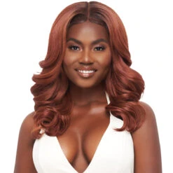Outre Perfect Hairline Synthetic 13x4 HD Lace Wig - ELLA -Wigs Online Shop outre perfect hairline synthetic hd lace wig ella 3