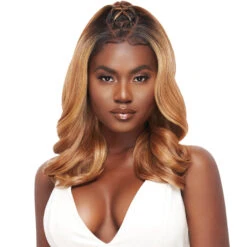 Outre Perfect Hairline Synthetic 13x4 HD Lace Wig - ELLA -Wigs Online Shop outre perfect hairline synthetic hd lace wig ella 4