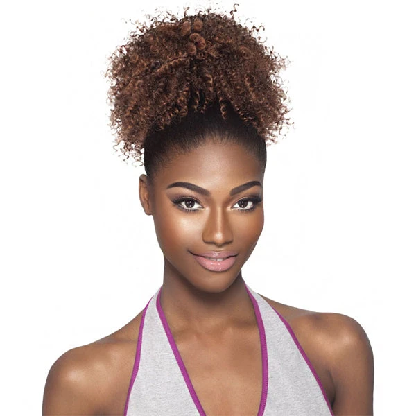 Outre Synthetic Big Beautiful Hair Drawstring Ponytail - 4A KINKY 1 Outre Synthetic Big Beautiful Hair Drawstring Ponytail - 4A KINKY