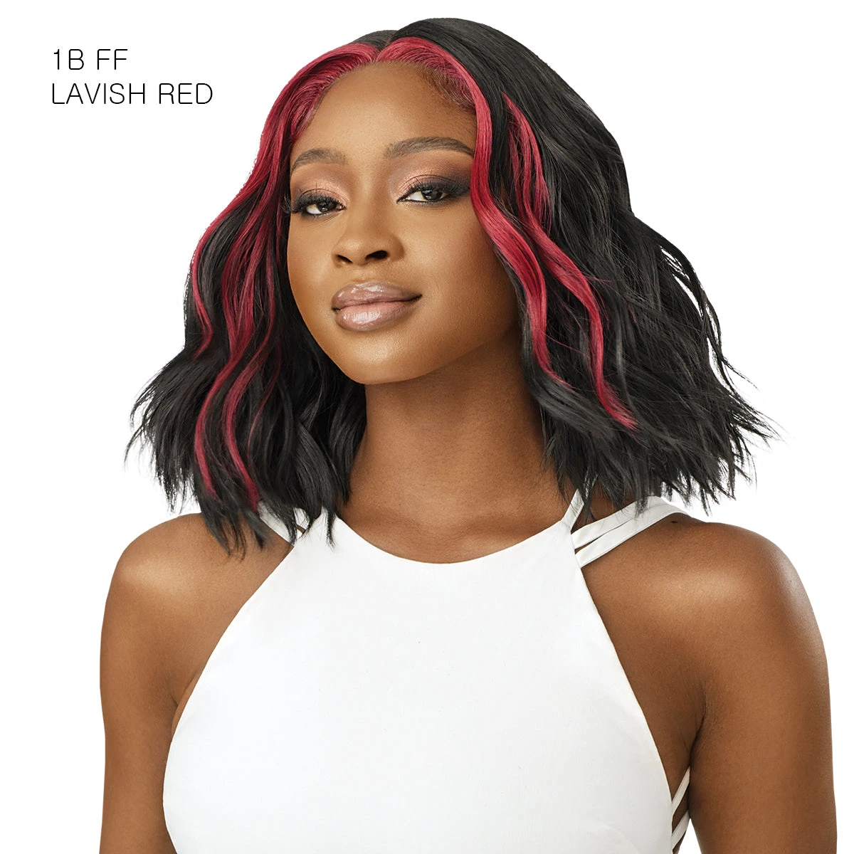 Outre Synthetic Hair Glueless HD Lace Front Wig - EIDA 2 Outre Synthetic Hair Glueless HD Lace Front Wig - EIDA - Image 2