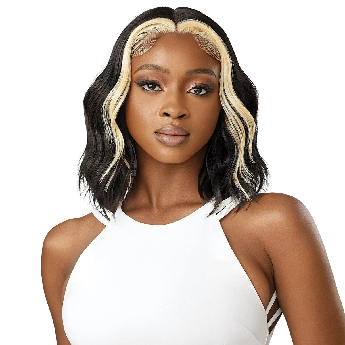 Outre Synthetic Hair Glueless HD Lace Front Wig - EIDA 1 Outre Synthetic Hair Glueless HD Lace Front Wig - EIDA