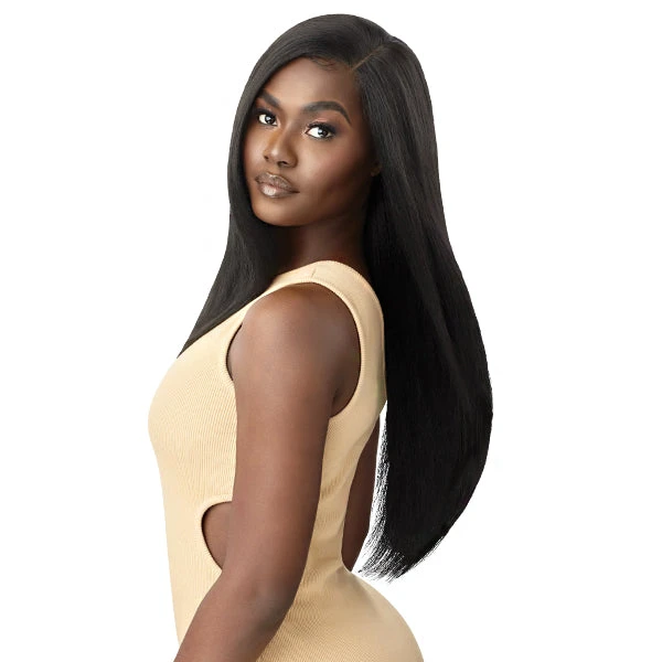 Outre Synthetic Hair HD Lace Front Wig - NATURAL YAKI 26 4 Outre Synthetic Hair HD Lace Front Wig - NATURAL YAKI 26 - Image 4