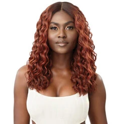 Outre Synthetic Hair HD Lace Front Wig - PRICILLA