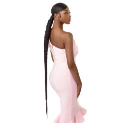 Outre Synthetic Hair Pretty Quick Pony - NATURAL BRAIDED FISHTAIL 42 9 Outre Synthetic Hair Pretty Quick Pony - NATURAL BRAIDED FISHTAIL 42 -Wigs Online Shop outre synthetic hair pretty quick pony natural braided fishtail 42 3