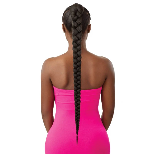 Outre Synthetic Hair Pretty Quick Pony - NATURAL BRAIDED PONYTAIL 32 3 Outre Synthetic Hair Pretty Quick Pony - NATURAL BRAIDED PONYTAIL 32 - Image 3