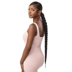 Outre Synthetic Hair Pretty Quick Pony - NATURAL BRAIDED PONYTAIL 32 9 Outre Synthetic Hair Pretty Quick Pony - NATURAL BRAIDED PONYTAIL 32 -Wigs Online Shop outre synthetic hair pretty quick pony natural braided ponytail 32 3