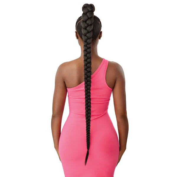 Outre Synthetic Hair Pretty Quick Pony - NATURAL BRAIDED PONYTAIL 42 3 Outre Synthetic Hair Pretty Quick Pony - NATURAL BRAIDED PONYTAIL 42 - Image 3